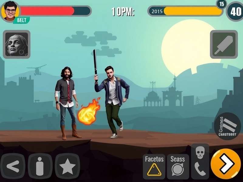 Stumble Guys Beta 4.9 Gameplay Screenshot showing new maps and characters