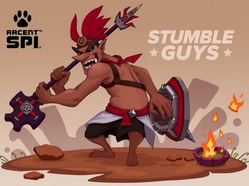 Stumble Guys character customization with various skins