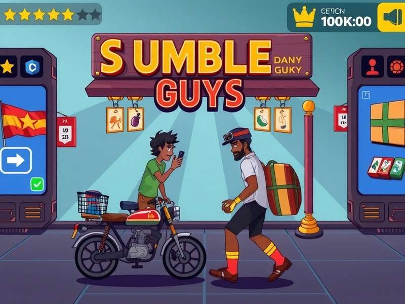 Stumble Guys Mod Free Shopping Interface Showcasing All Unlocked Items