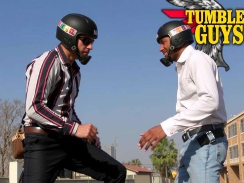 Stumble Guys vs Fall Guys gameplay comparison on Nintendo Switch screen