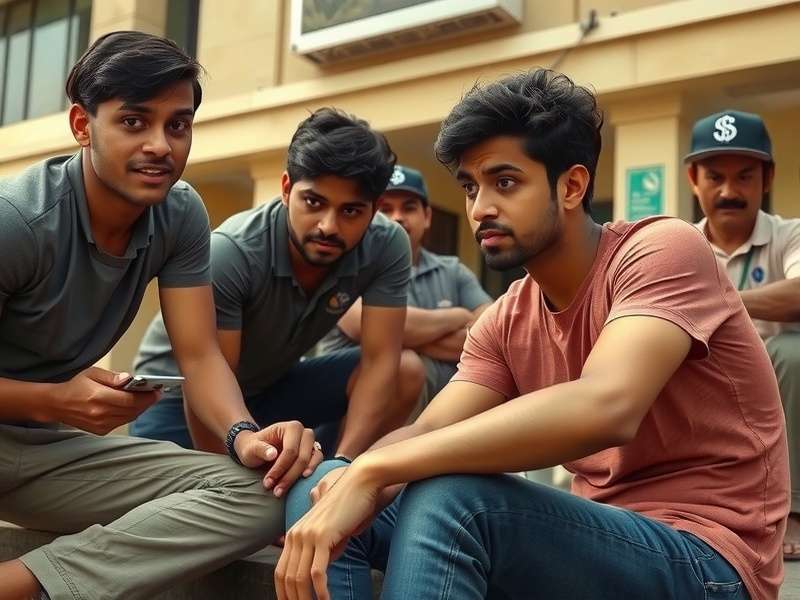 Stumble Guys characters colliding in a hilarious pile-up