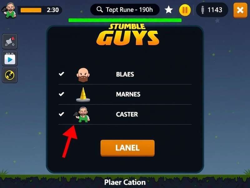 Stumble Guys Mod Menu v0.50 gameplay showcase with enhanced features