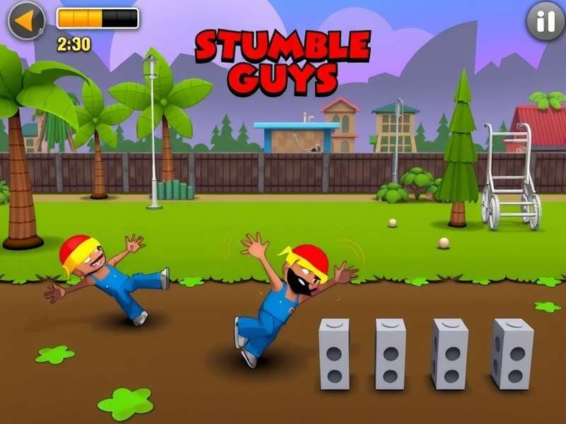 Stumble Guys 2025 PC Version Gameplay Screenshot