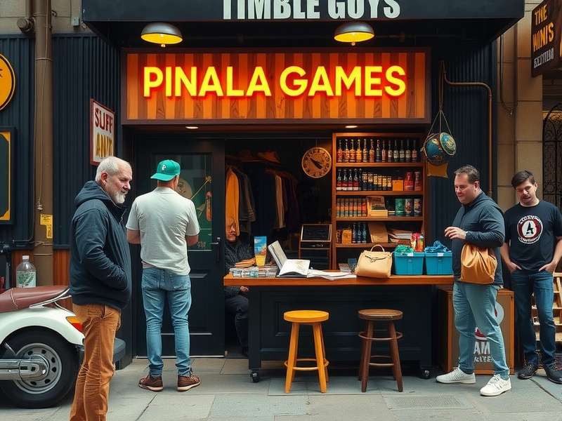 Stumble Guys Shop interface showing various skins and items for purchase