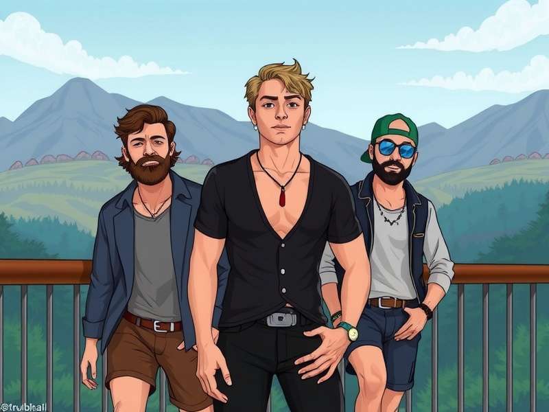 Stumble Guys chaotic multiplayer race scene showing colorful characters on obstacle courses