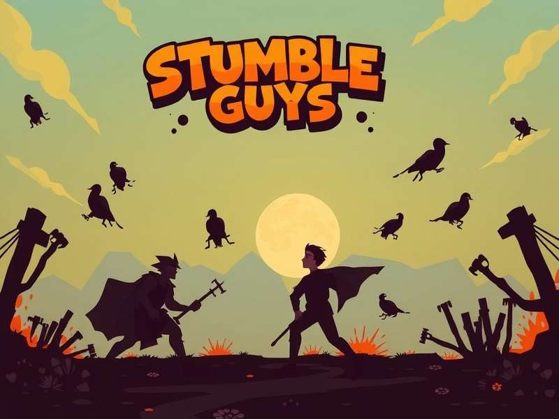 Map of various Stumble Guys obstacle courses with strategy notes