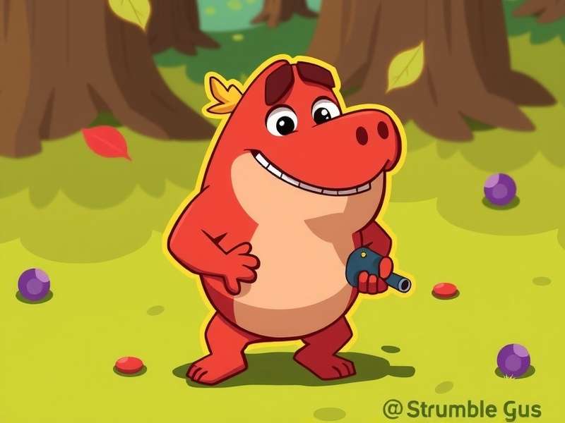 Stumble Guys chaotic multiplayer gameplay scene