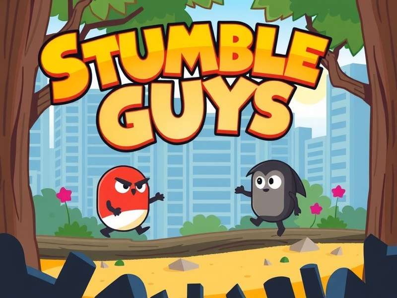 Stumble Guys Release Timeline Infographic showing key dates from beta to global launch
