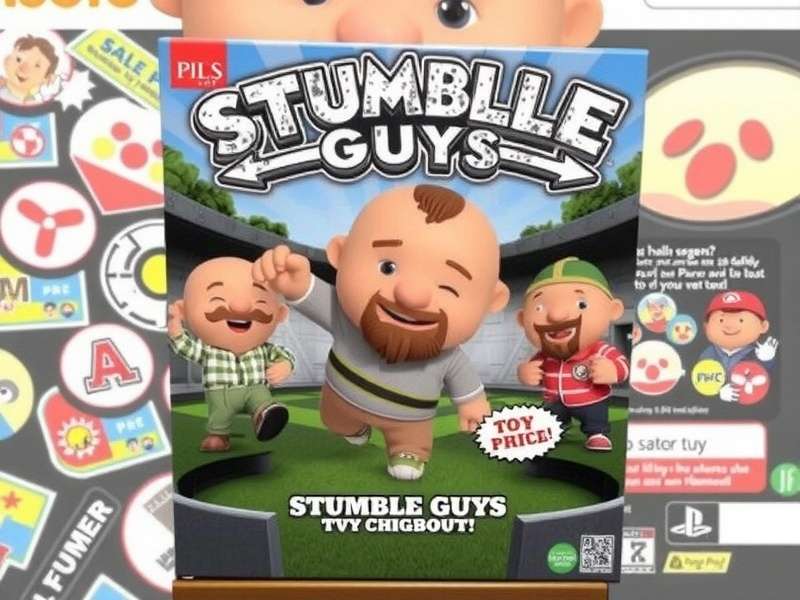 Stumble Guys Toys Collection available at Walmart India