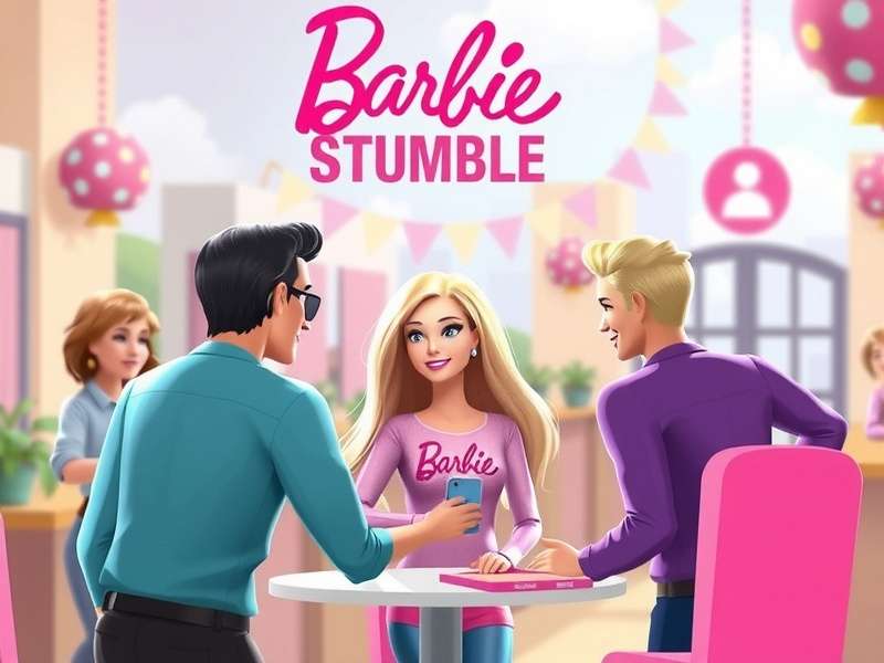 Collection of all Barbie and Ken skins available in Stumble Guys