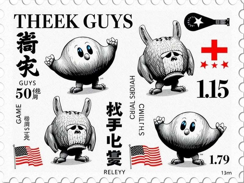 A vibrant showcase of rare and common Stumble Guys stamps arranged in an album