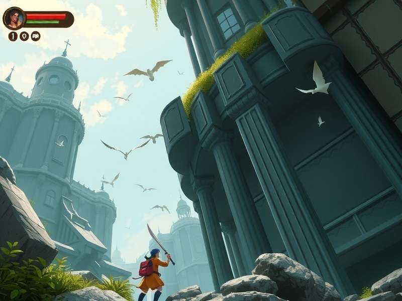 Stumble Guys chaotic multiplayer gameplay scene