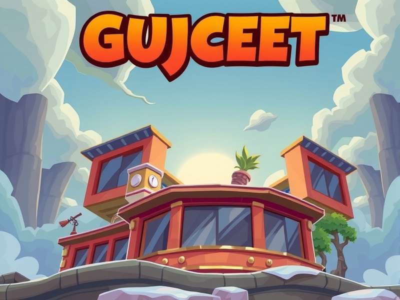 Stumble Guys gameplay screenshot showing chaotic obstacle course