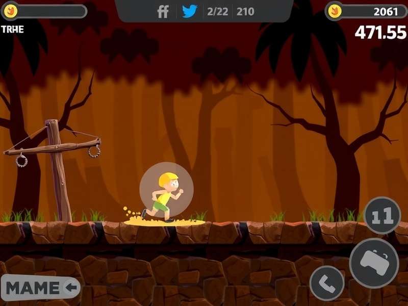 Stumble Guys character navigating a complex obstacle course in Running Stumbler mode