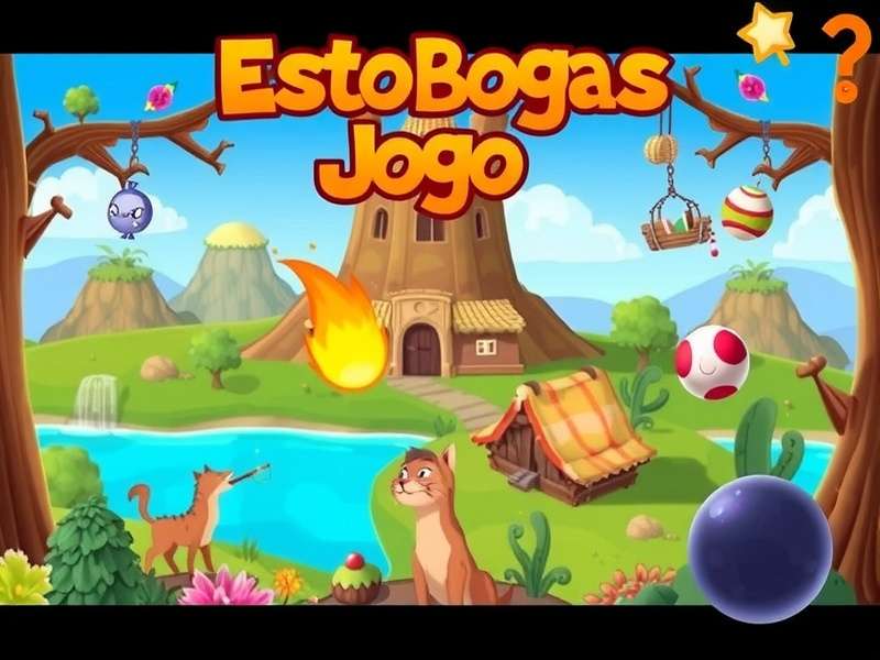 Stumble Guys chaotic multiplayer gameplay scene