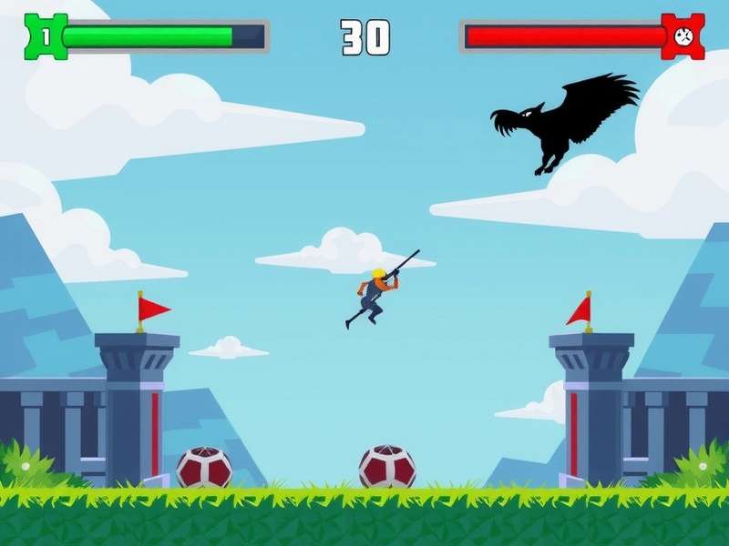 Stumble Guys and Fall Guys characters side by side in chaotic race