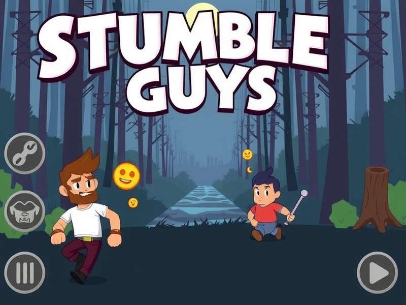 Stumble Guys gameplay 2025 showing multiplayer obstacle course with Indian players