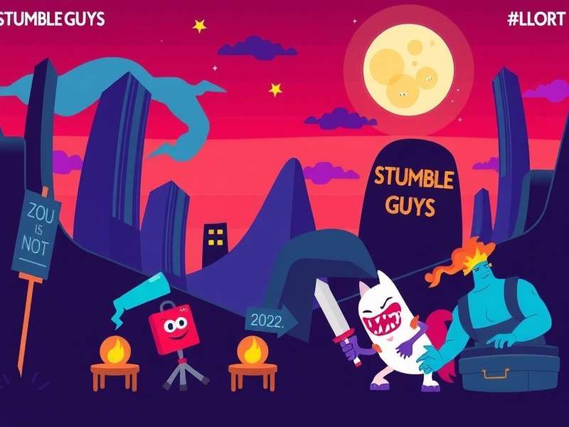Stumble Guys Za Darmo - multiplayer obstacle course battle royale gameplay
