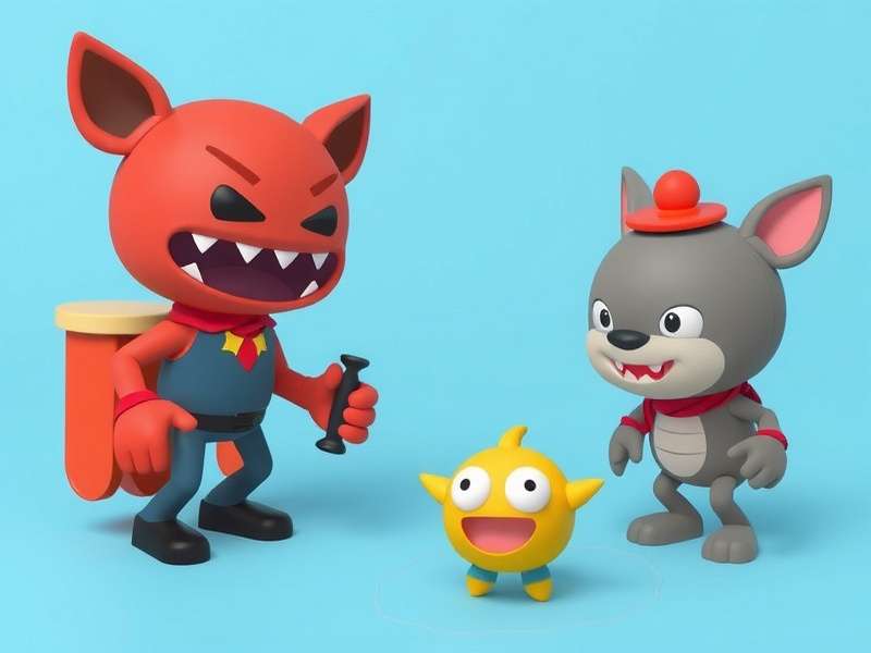 Stumble Guys Toy Collection – Action figures, plush toys and rare collectibles displayed on a shelf