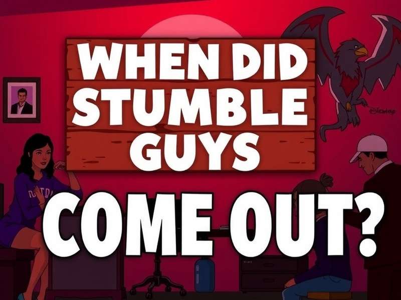 Stumble Guys official release date banner showing September 24 2020 launch