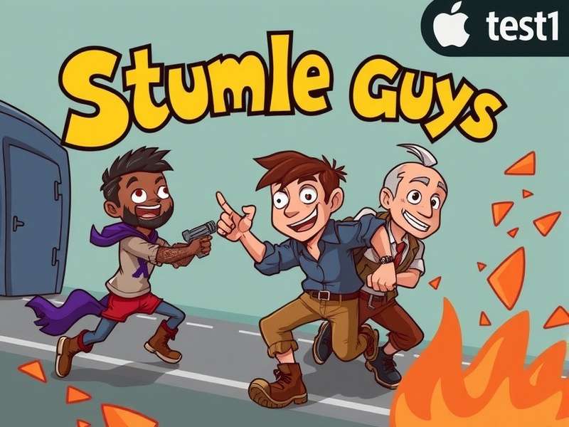 Stumble Guys Age guide for Indian players featuring characters, gems and obstacles