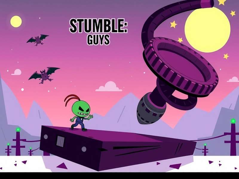 Stumble Guys Alien banner showing cosmic skins and extraterrestrial maps